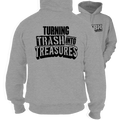 Fun Bucket Kustoms - Trash Into Treasures - Safety Hi-Vis Hoodie Workwear