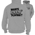 FunBucketKustoms - Whats Poppin' Playboi - Safety Hi-Vis Hoodie Workwear