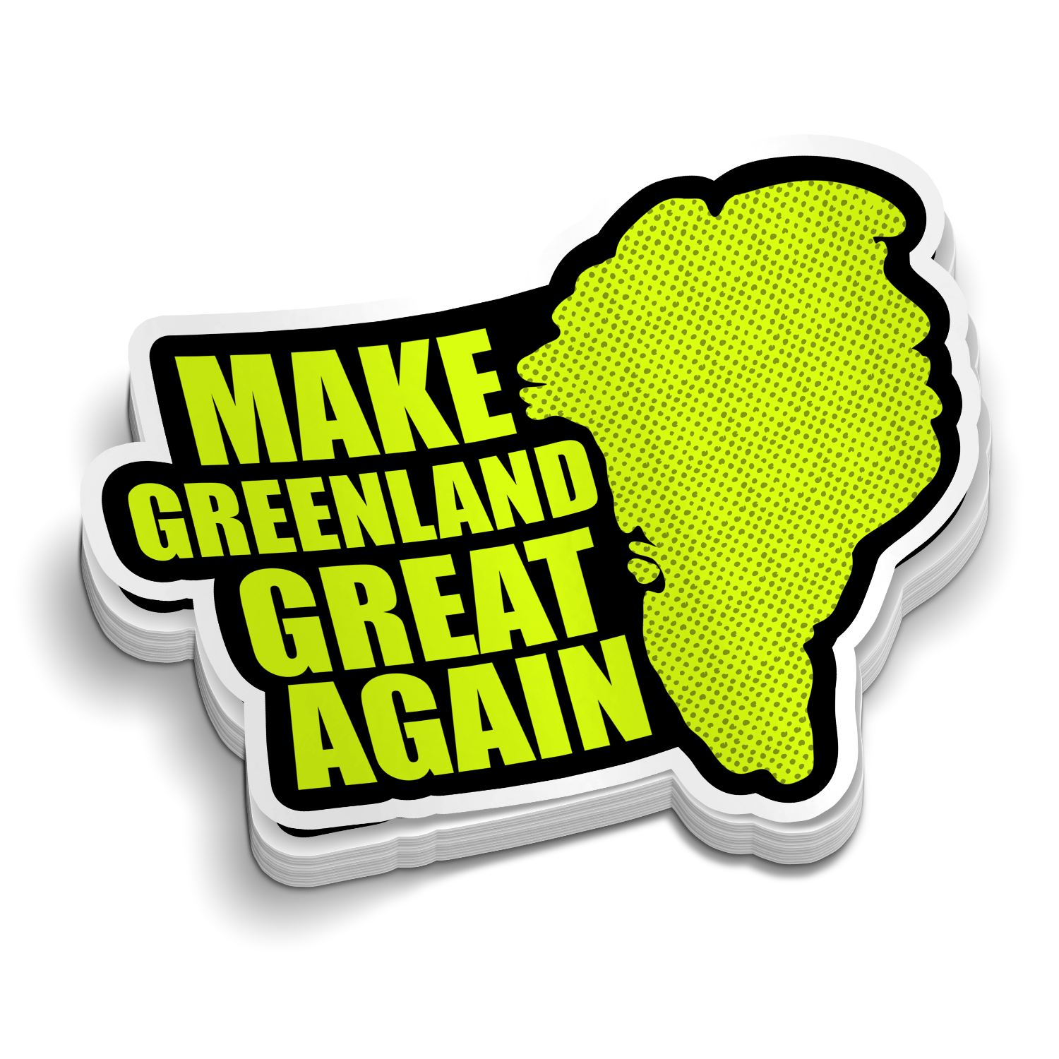 Make Greenland Great - Hard Hat Decal
