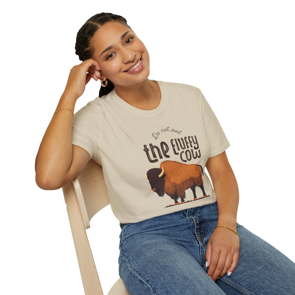 Do Not Pet the Fluffy Cow T-shirt