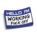 Hello Hard Hat Decal
