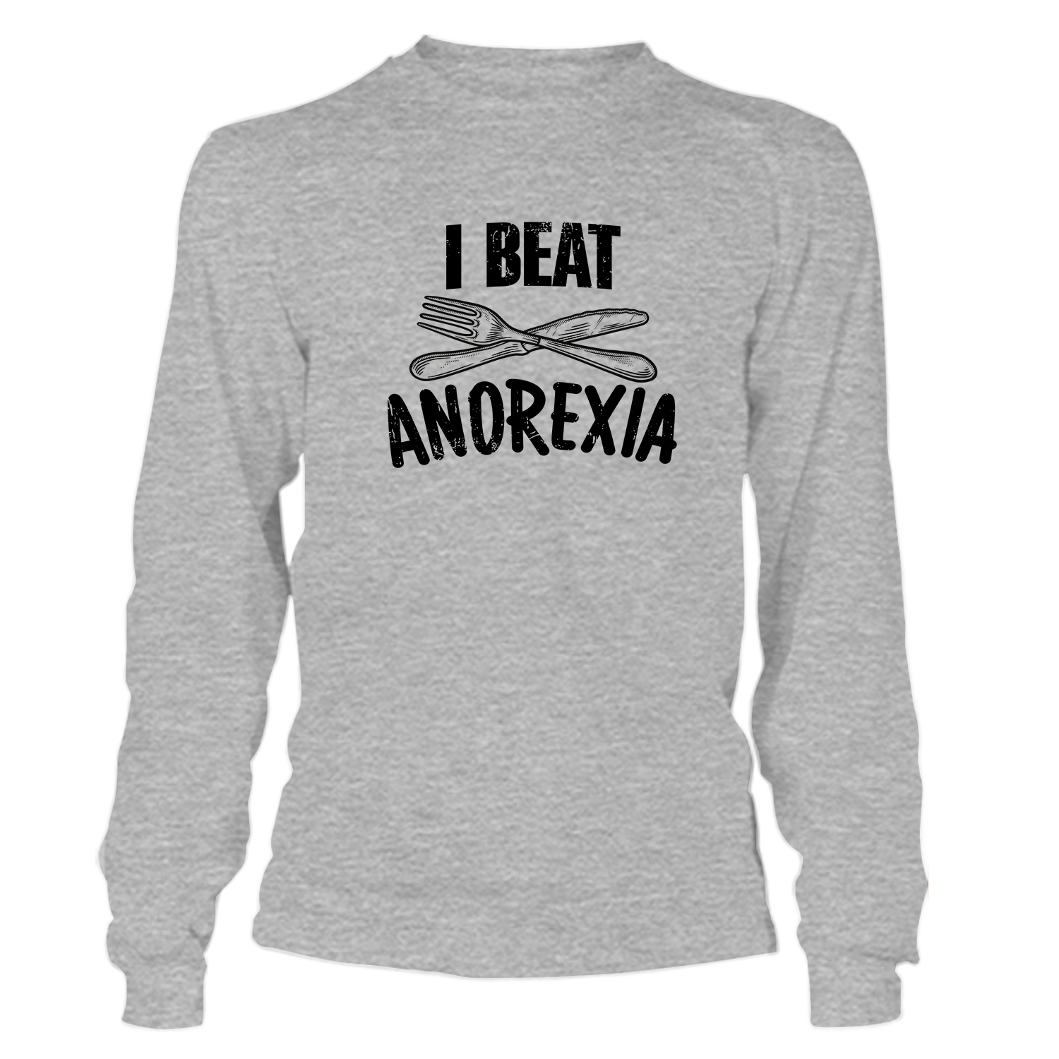 Beat Anorexia - Long Sleeve Safety Hi-Vis T-Shirt