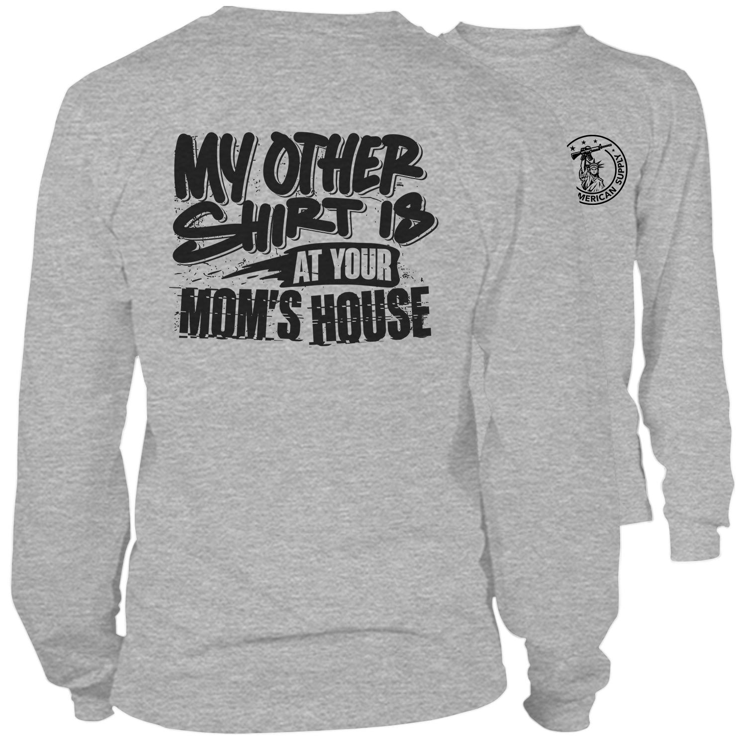 Your Mom's House - Long Sleeve Safety Hi-Vis T-Shirt