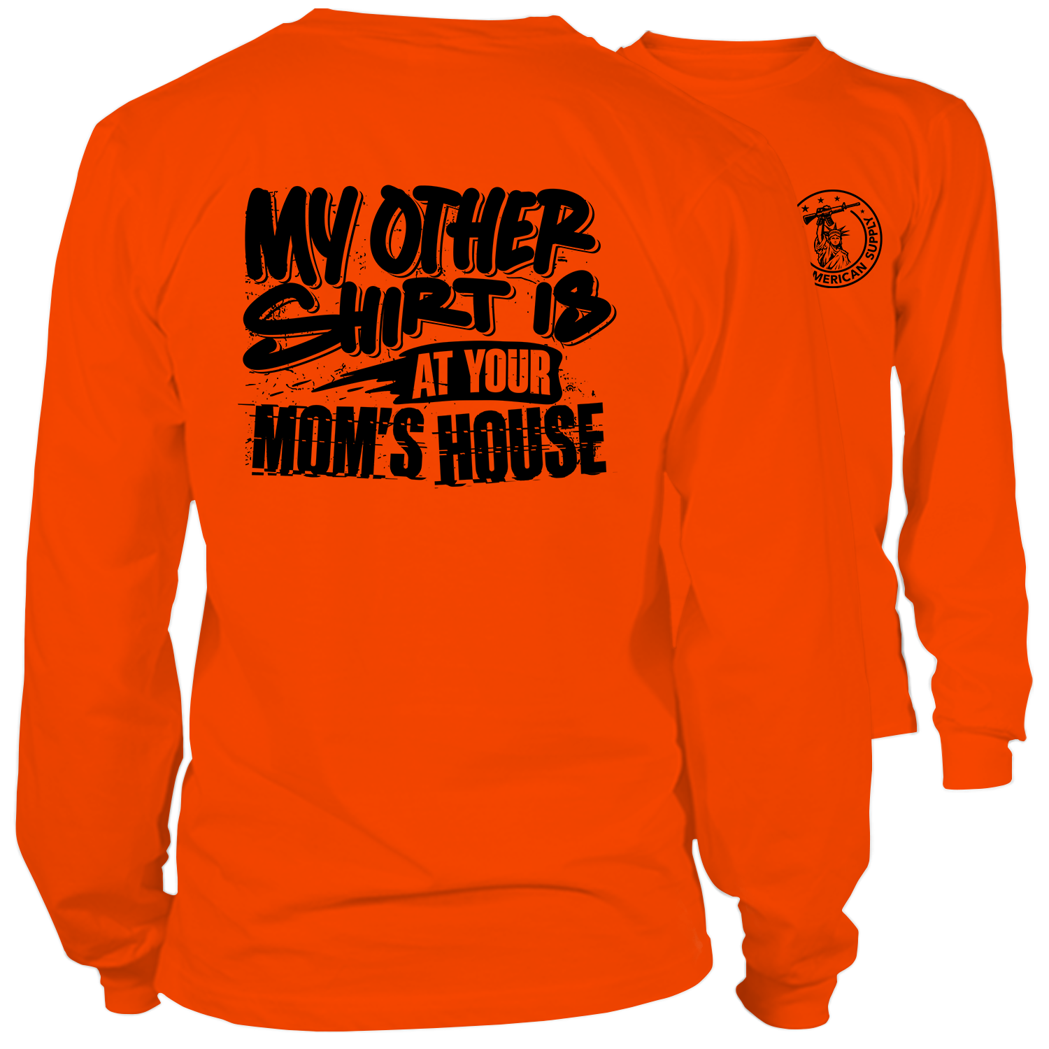 Your Mom's House - Long Sleeve Safety Hi-Vis T-Shirt