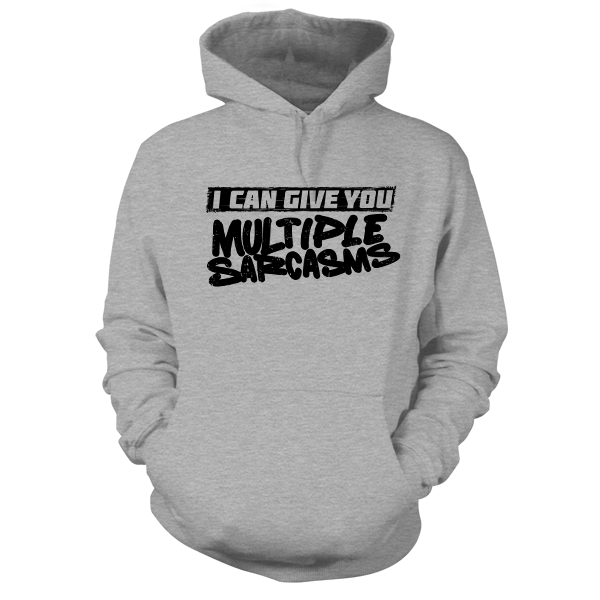 Multiple Sarcasms - Safety Yellow Hoodie