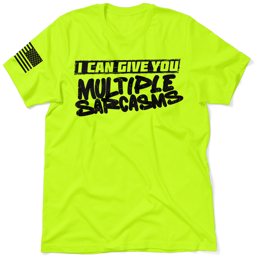 Multiple Sarcasms - Safety T-Shirt