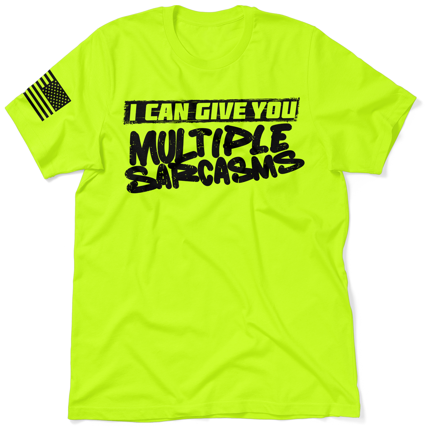 Multiple Sarcasms - Safety T-Shirt