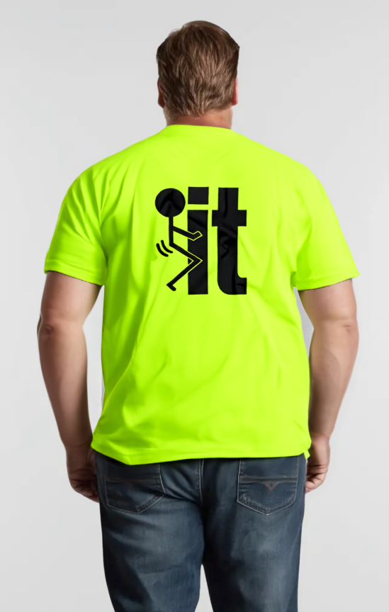F It - Safety Yellow T-Shirt