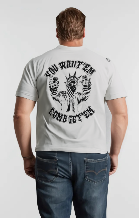Come Get'em - Heather Gray T-Shirt