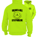 A-Hole - Safety Yellow Hoodie