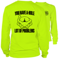 A-Hole - Long Sleeve Safety Hi-Vis T-Shirt