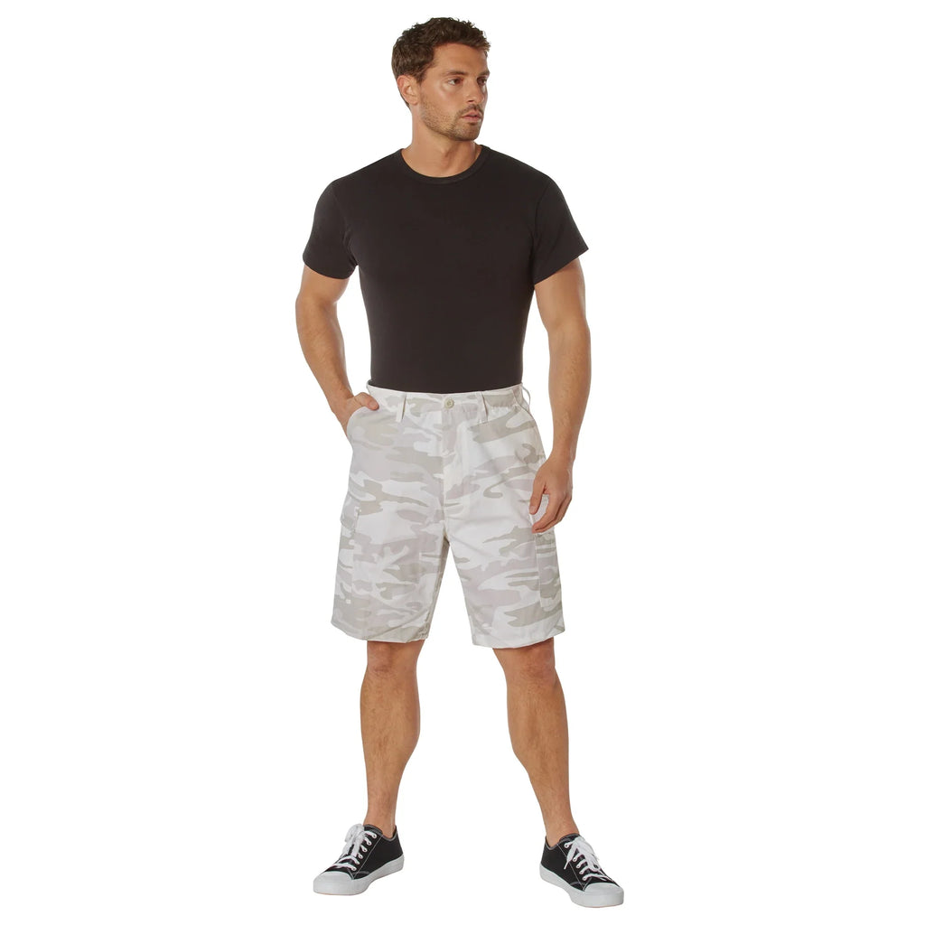Rothco | White Camo BDU Shorts