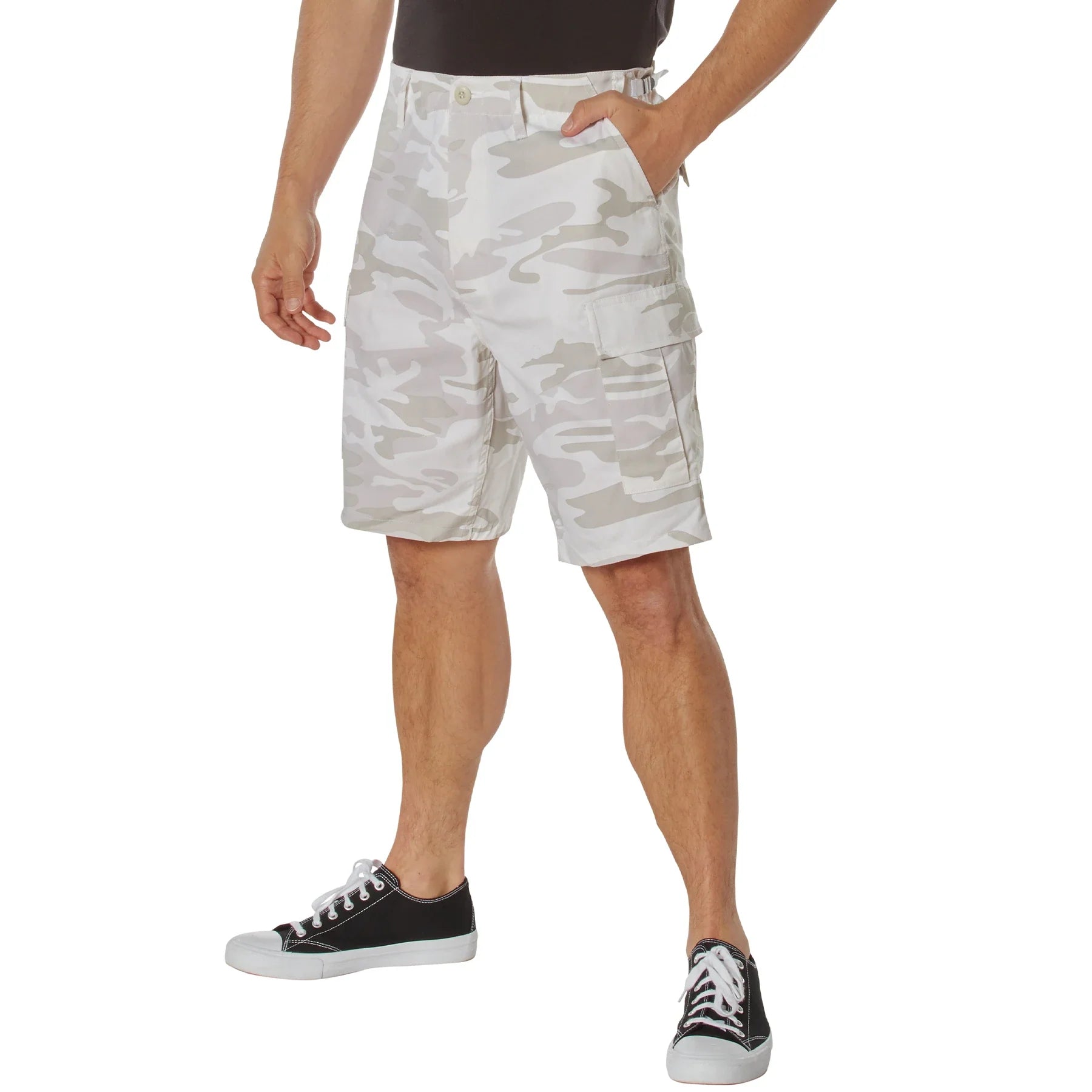 Rothco | White Camo BDU Shorts