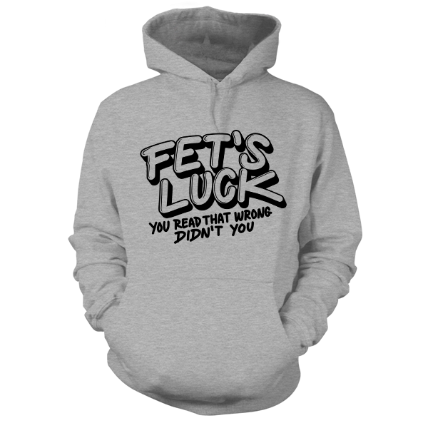 Fets Luck - Safety Yellow Hoodie