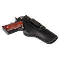 The Sweat Shield Defender Leather IWB Holster - Fits All 1911 Style Handguns - Lifetime Warranty - Made in USA