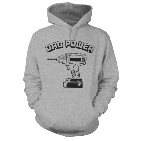 Dad Power - Safety Yellow Hoodie
