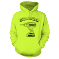 Dad Power - Safety Yellow Hoodie