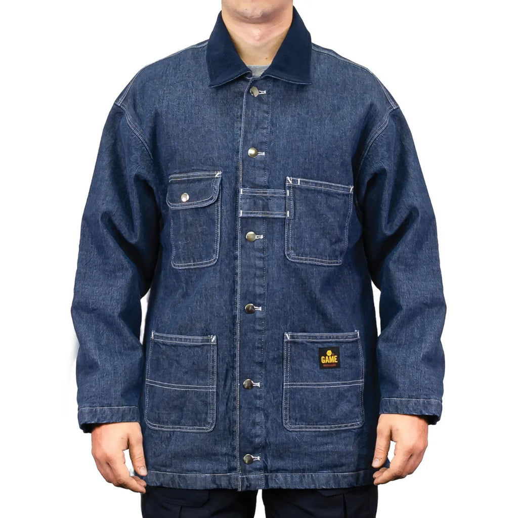 THE DENIM CHORE COAT
