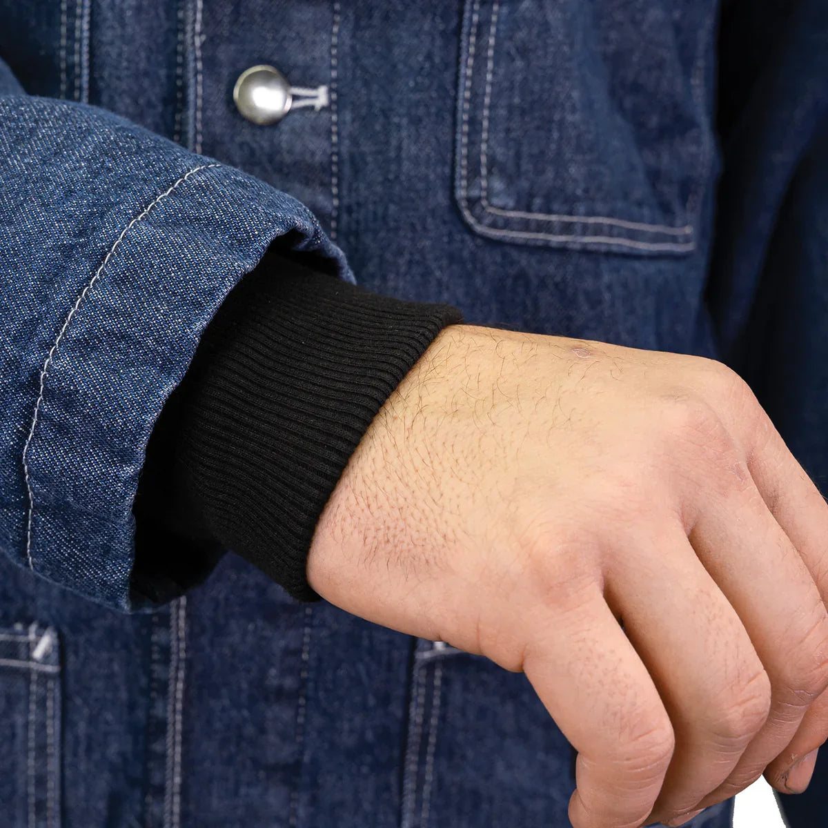 THE DENIM CHORE COAT