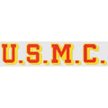 U.S. Marines Decal - 10" - "U.S.M.C." Strip
