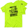 Blue Collar George Fake It - Safety T-Shirt