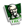THC  Hard Hat Decal