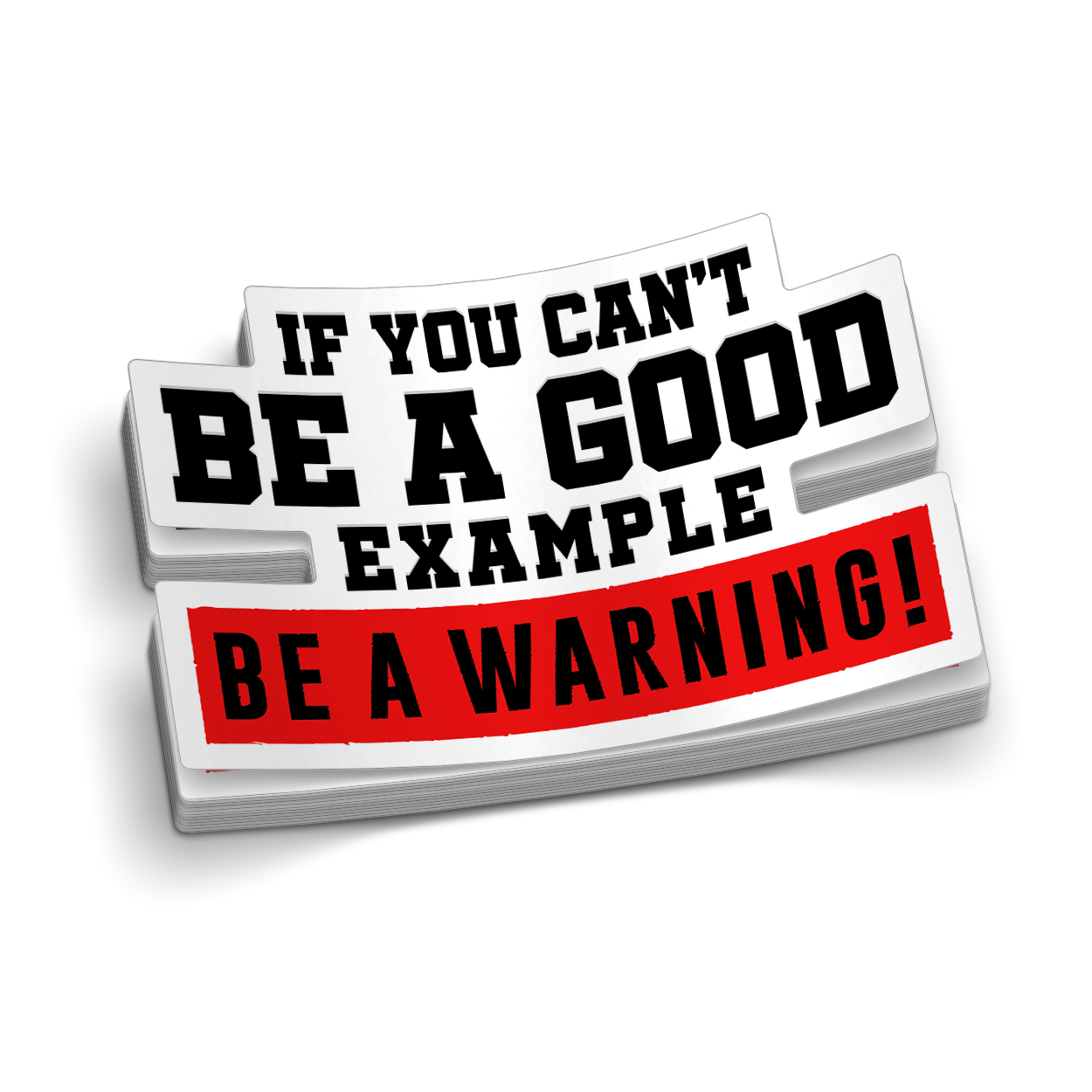 Good Exsample Good Example - Hard Hat Decal – Self Rescue Tactical