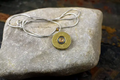 20 Gauge Winchester Brass Bullet Necklace