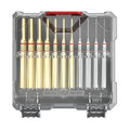 Accu-Punch® 11-Piece Standard Brass & Steel Pin Punch Set