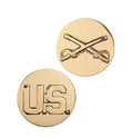 U.S. Army Enlisted Cavalry & U.S. STA-BRITE® Pin-on (pair)