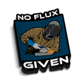 No Flux given - Hard Hat Decal