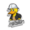 Cause Problems - Hard Hat Decal