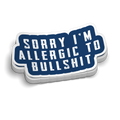 Allergic - Hard Hat Decal