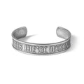 This We'll Defend - Stainless Steel Cuff Bracelet