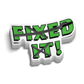 Fixed It - Hard Hat Decal