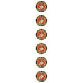 U.S. Marines Decal - 6 round 1.7" stickers - EGA