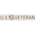 Veteran Decal  - 15" - "U.S. Veteran DS-OIF" Strip