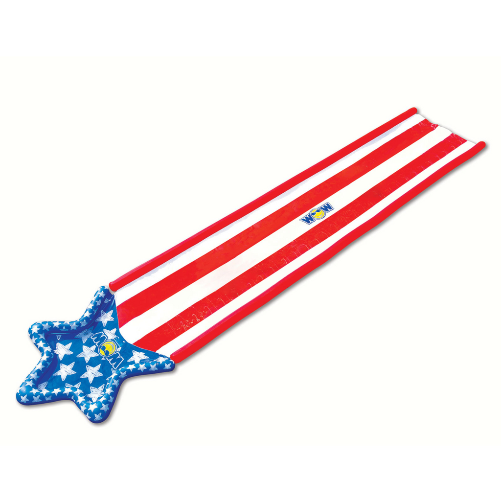 WOW Sports Americana Stars & Stripes Giant 40ft Backyard Super Slide