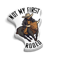 First Rodeo - Hard Hat Decal