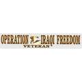 Veteran Decal - 2.5" x 12" - "OIS Veteran" Strip