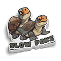 Slow Poke- Hard Hat Decal