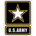 U.S. Army Decal - 3" x 4" - U.S. Army Star