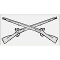 U.S. Army Decal - 4.75 x 2.3" - Infantry Rifles