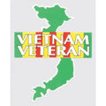 Veteran Decal - 3.75" x 5" - "Vietnam Veteran"