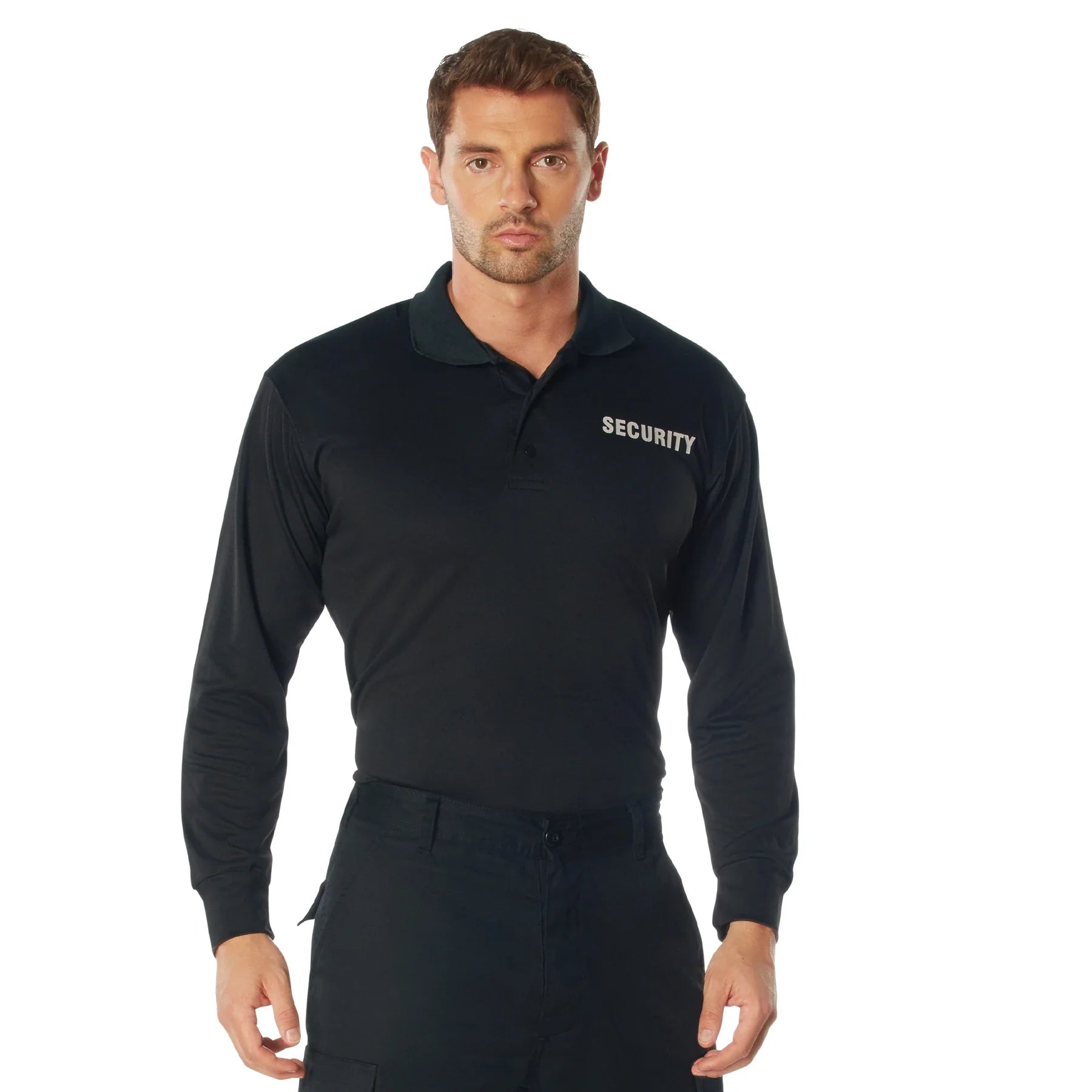 Rothco | Moisture Wicking Long Sleeve Security Polo