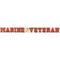 Veteran Decal 18" - "Marine Veteran" EGA
