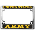 United States Army Motorcycle License Plate Frame