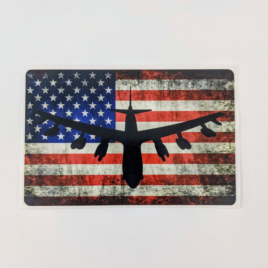 B-52 Stratofortress - American Flag Decal