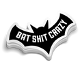 Bat Shit Crazy  -  Hard Hat Decal