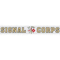 U.S. Army Decal - 15" - Signal Corps Strip
